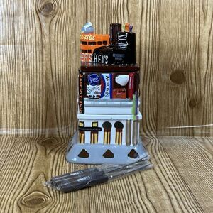 Hershey's Dessert Fondue Set Time Square NY Store‎ Replica Ceramic Set 9” 2006